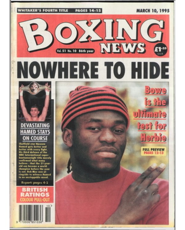 Boxing News magazine 10.3.1995 Download pdf