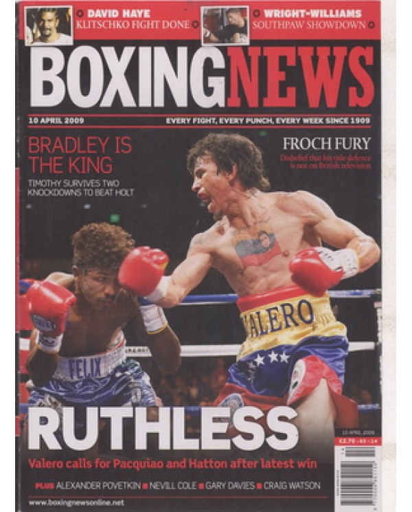 Boxing News magazine 10.4.2009  Download pdf
