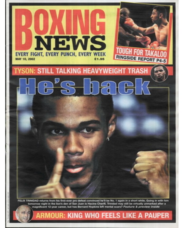 Boxing News magazine 10.5.2002 Download pdf