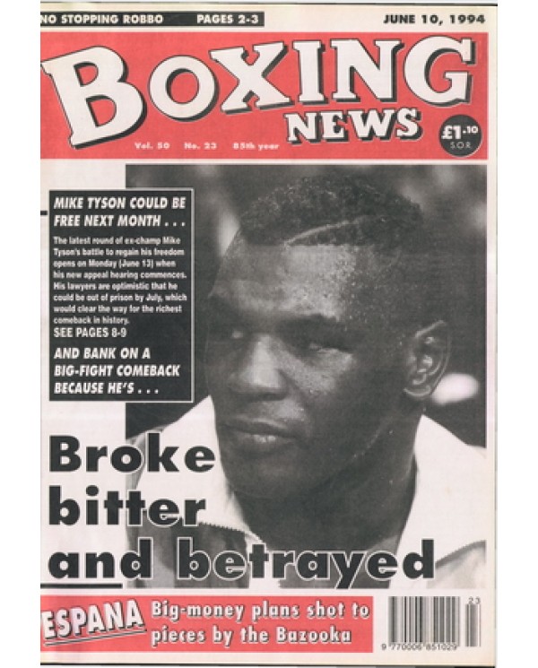Boxing News magazine 10.6.1994 Download pdf