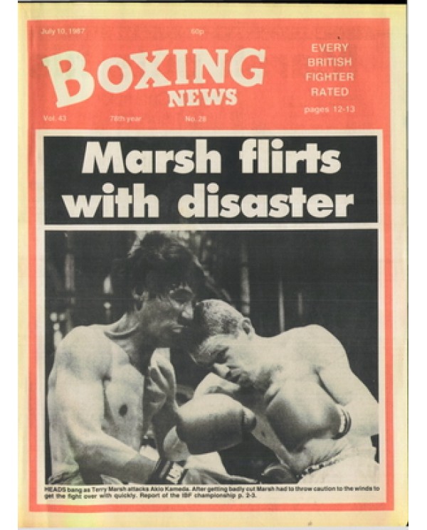 Boxing News magazine 10.7.1987 Download pdf