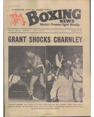 Boxing News magazine 10.8.1962  Download pdf