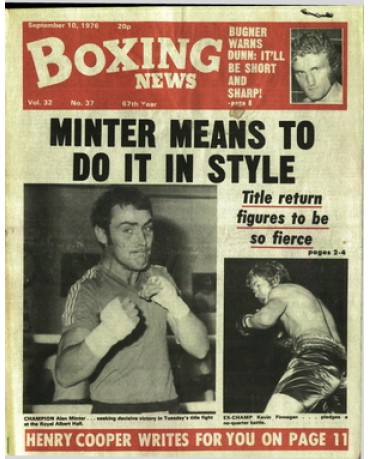 Boxing News magazine  10.9.1976 Download pdf