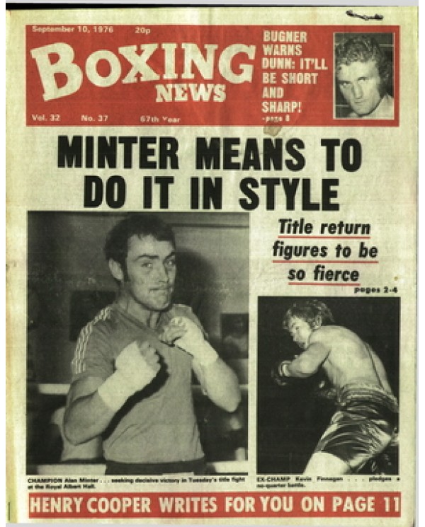 Boxing News magazine  10.9.1976 Download pdf