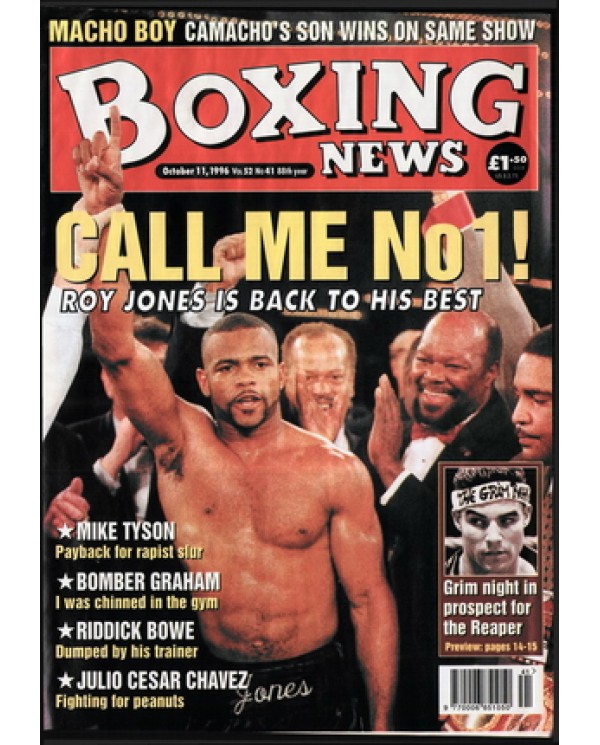 Boxing News magazine 11.10.1996 Download pdf