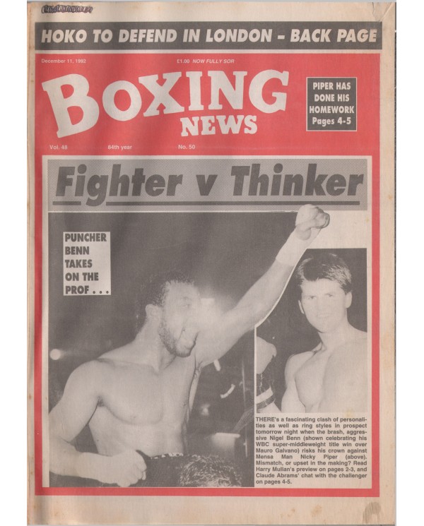 Boxing News magazine Download  11.12.1992.pdf