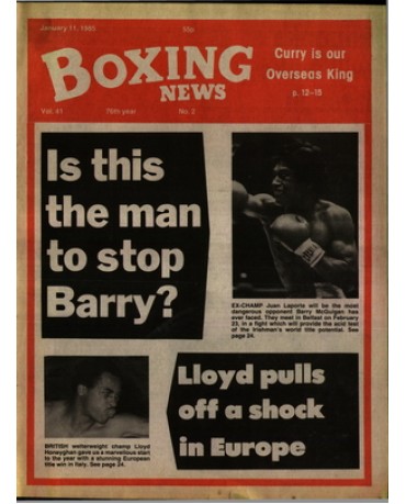 Boxing News magazine 11.1.1985 Download pdf