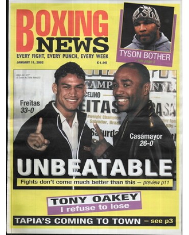 Boxing News magazine 11.1.2002 Download pdf