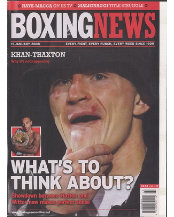 Boxing News magazine 11.1.2008  Download pdf