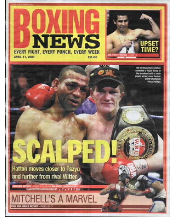 Boxing News magazine 11.4.2003 Download pdf
