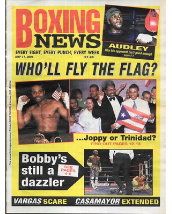 Boxing News magazine 11.5.2001 Download pdf
