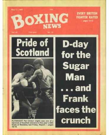 Boxing News magazine 11.5.1984 Download pdf