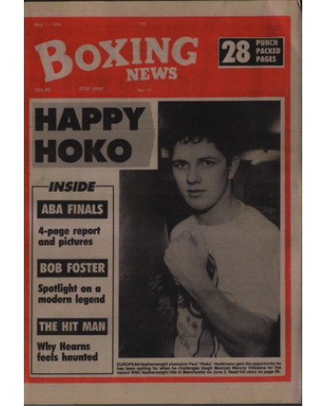Boxing News magazine 11.5.1990 Download pdf