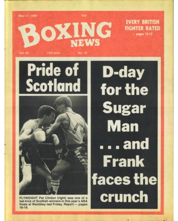 Boxing News magazine 11.5.1984 Download pdf