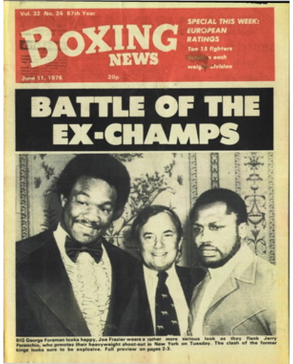 Boxing News magazine  11.6.1976 Download pdf