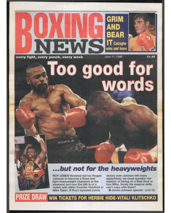 Boxing News magazine 11.6.1999 Download pdf
