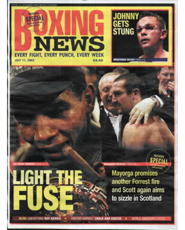 Boxing News magazine 11.7.2003 Download pdf