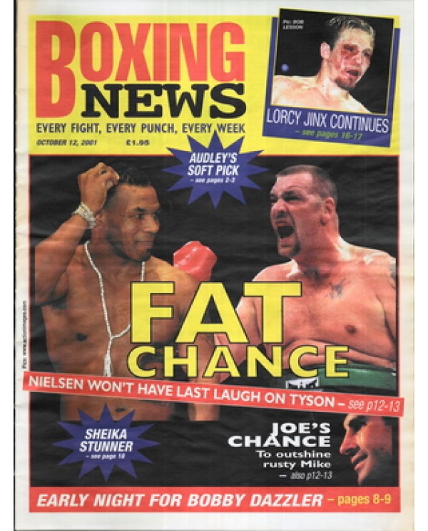 Boxing News magazine 12.10.2001  Download pdf