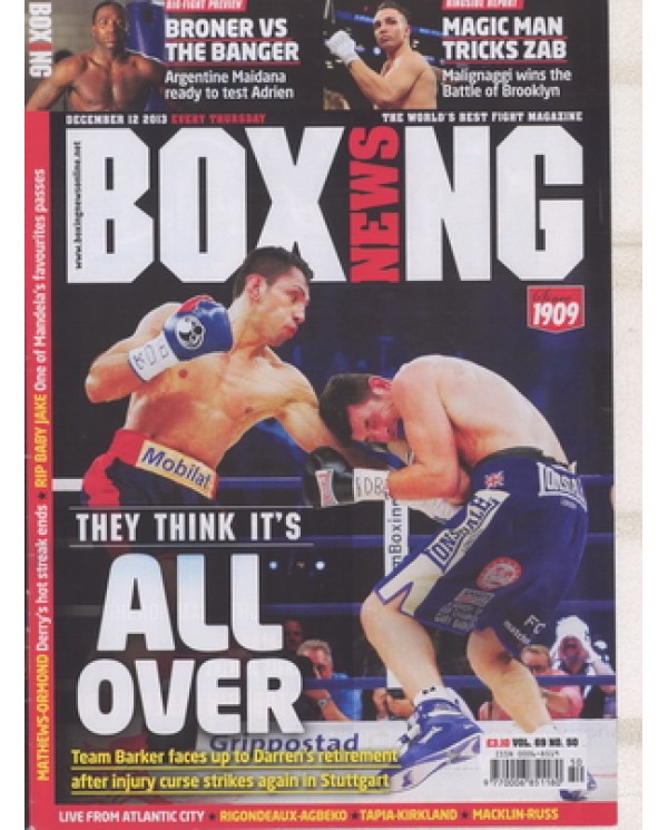 Boxing News magazine 12.12.2013  Download pdf