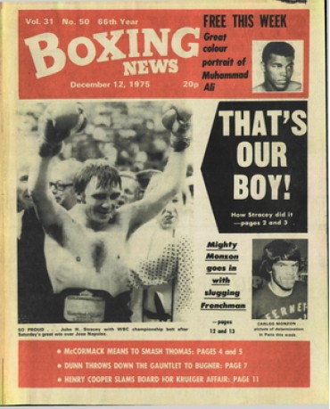 Boxing News magazine 12.12.1975 Download pdf