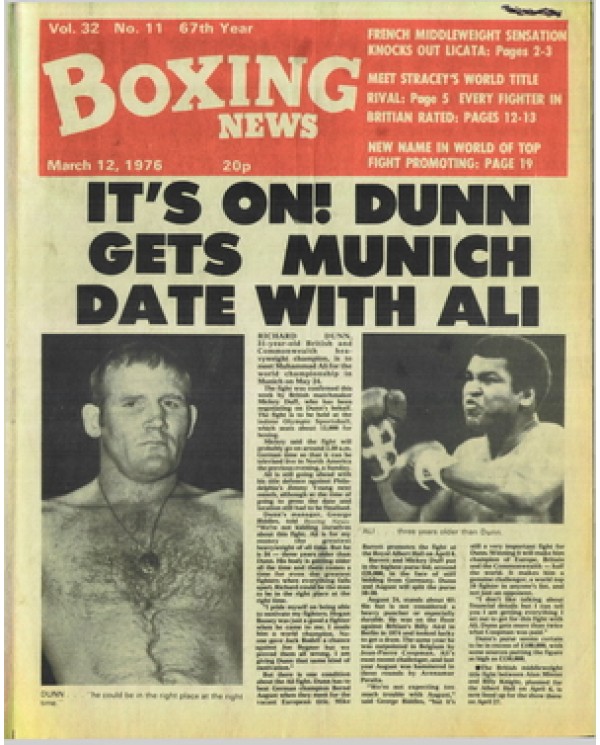 Boxing News magazine 12.3.1976 Download pdf