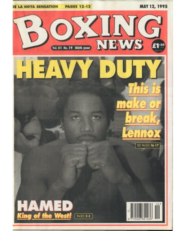 Boxing News magazine 12.5.1995 Download pdf