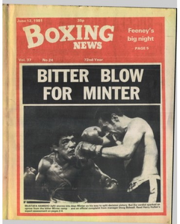 Boxing News magazine 12.6.1981 Download pdf