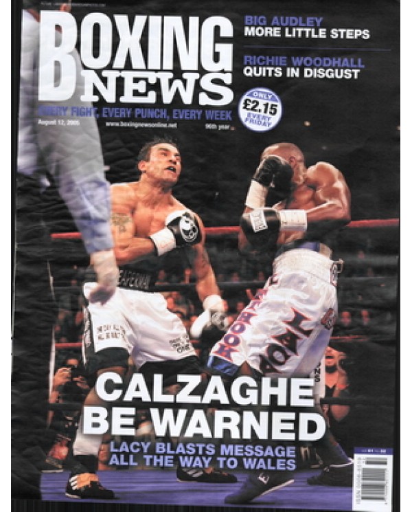 Boxing News magazine 12.8.2005 Download pdf