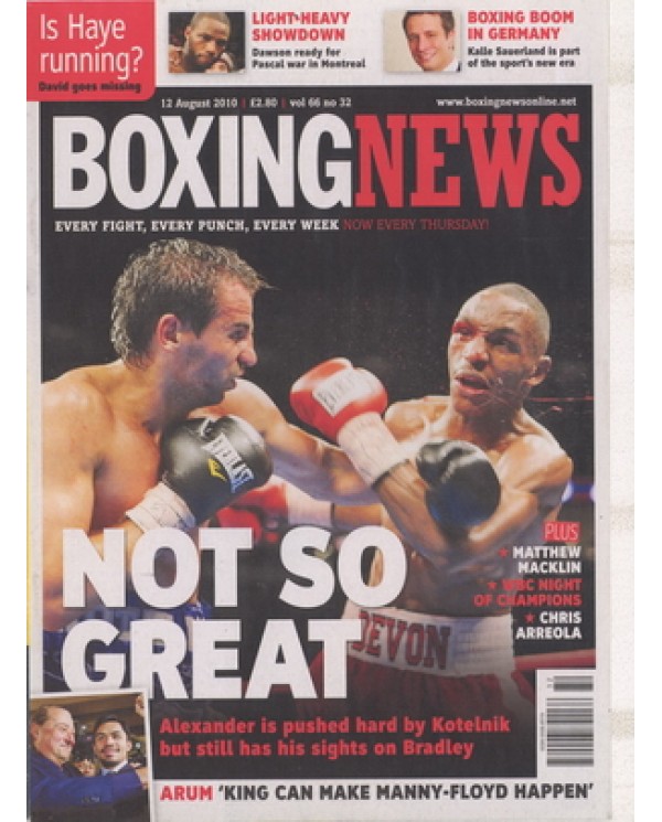 Boxing News magazine 12.8.2010 Download pdf