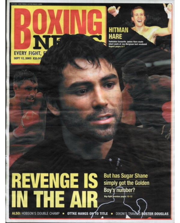 Boxing News magazine 12.9.2003 Download pdf