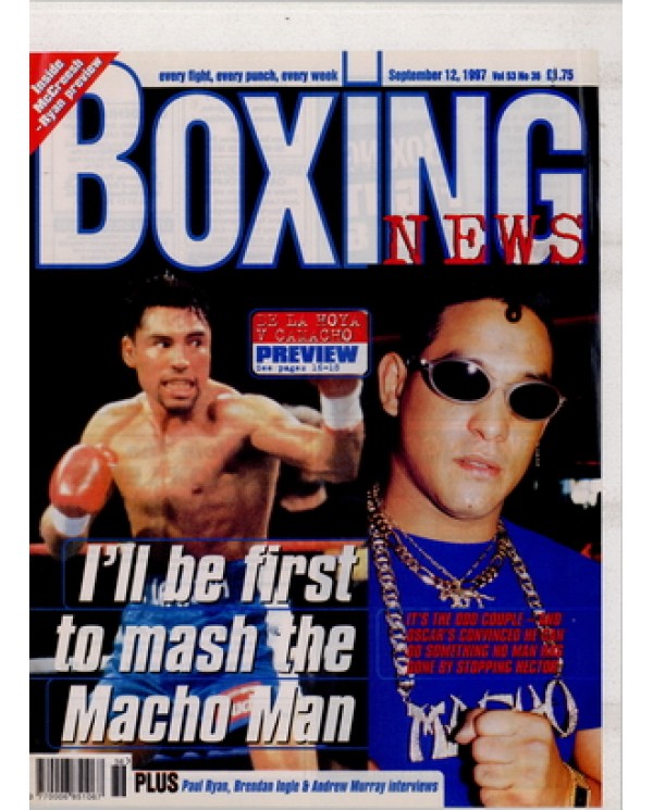 Boxing News magazine 12.9.1997 Download pdf