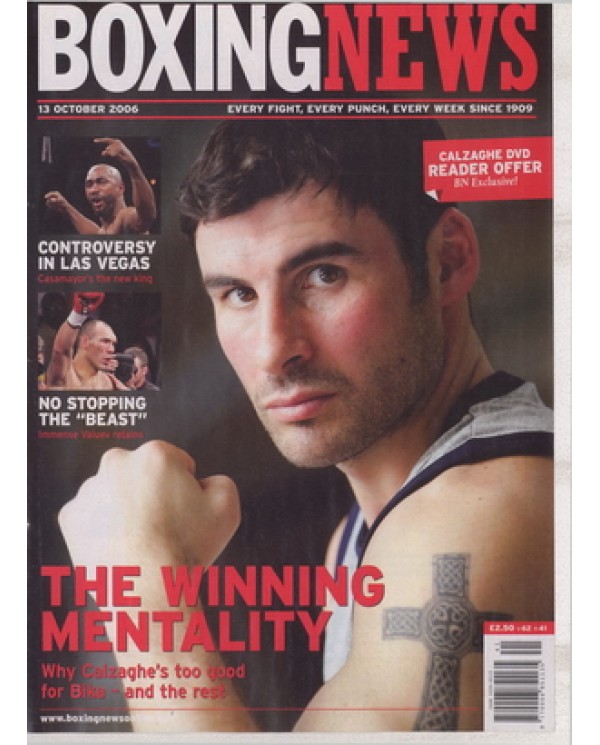 Boxing News magazine 13.10.2006 Download pdf