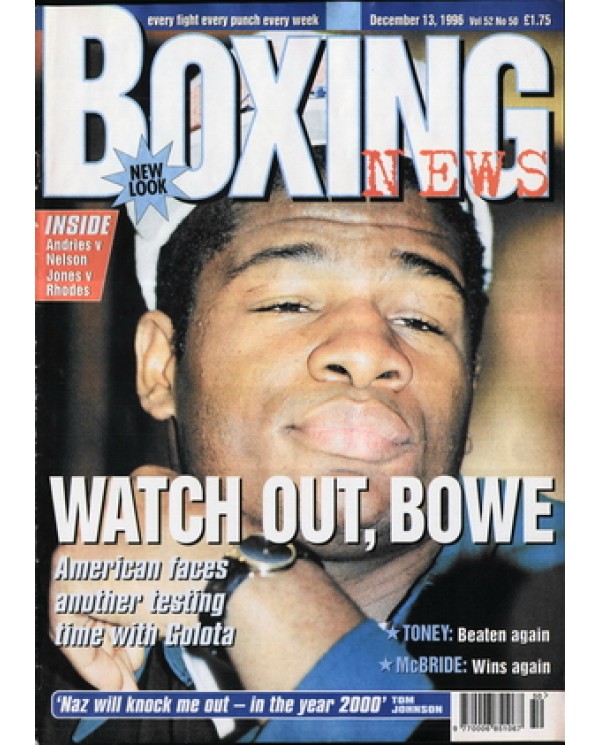 Boxing News magazine 13.12.1996 Download pdf