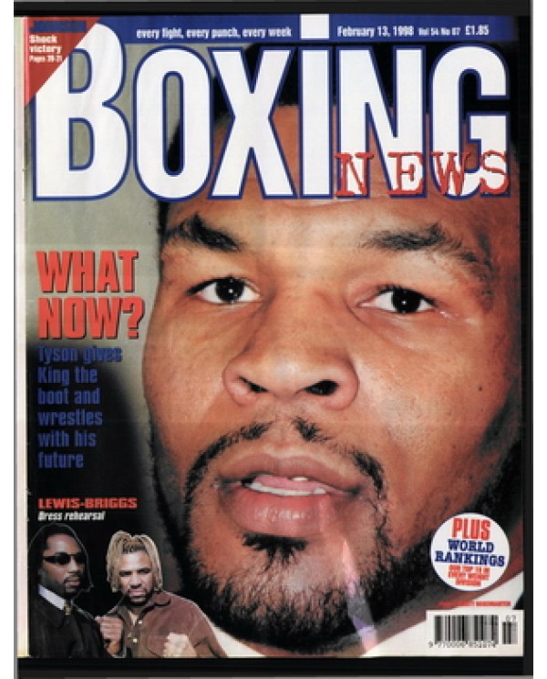 Boxing News magazine 13.2.1998 Download pdf