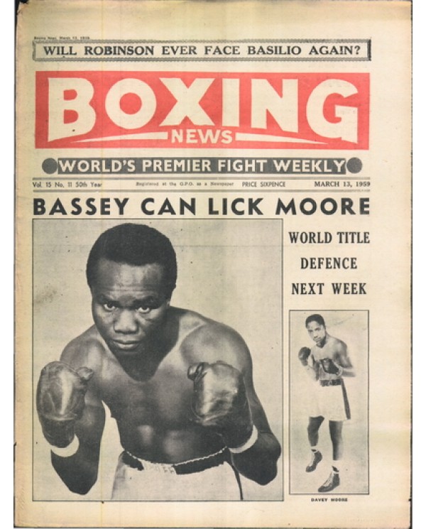 Boxing News magazine 13.3.959 Download pdf