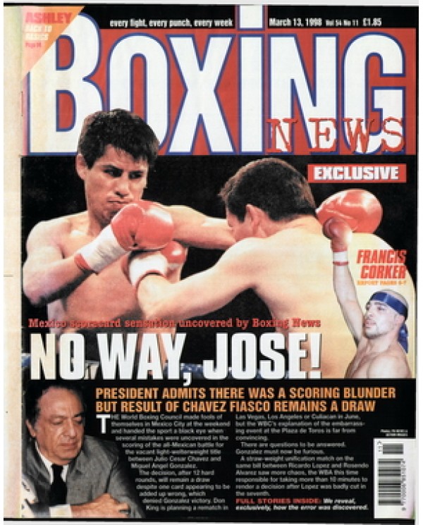 Boxing News magazine 13.3.1998 Download pdf