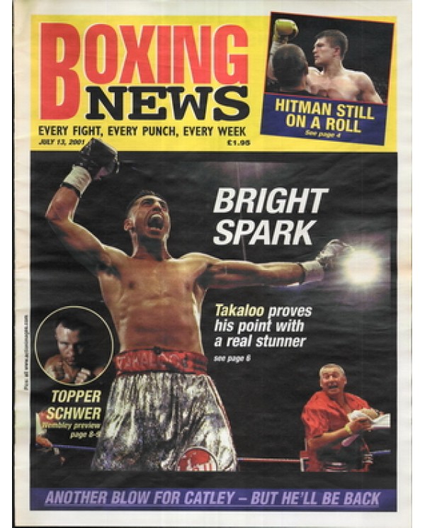 Boxing News magazine 13.7.2001 Download pdf