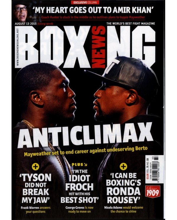 Boxing News magazine 13.8.2015 Download pdf