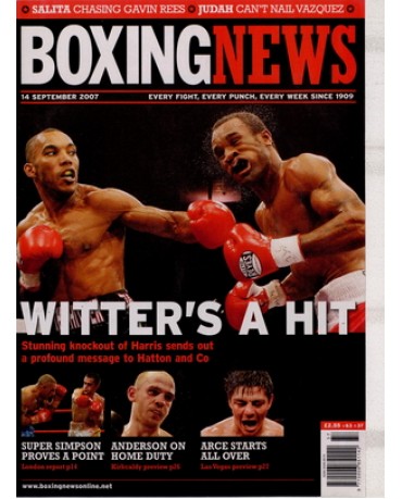 Boxing News magazine 14.11.2007 Download pdf
