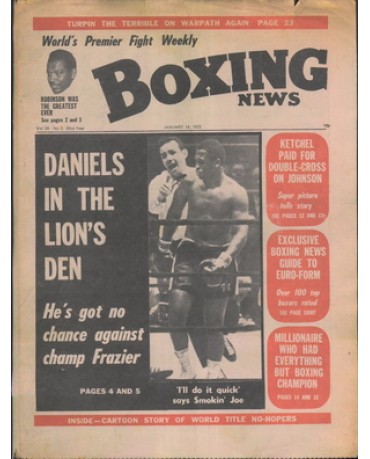 Boxing News magazine 14.1.1972 Download pdf