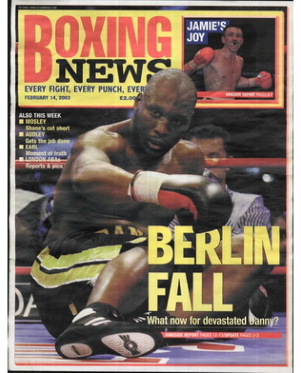 Boxing News magazine 14.2.2003 Download pdf