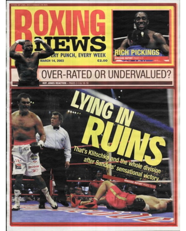 Boxing News magazine 14.3.2003 Download pdf