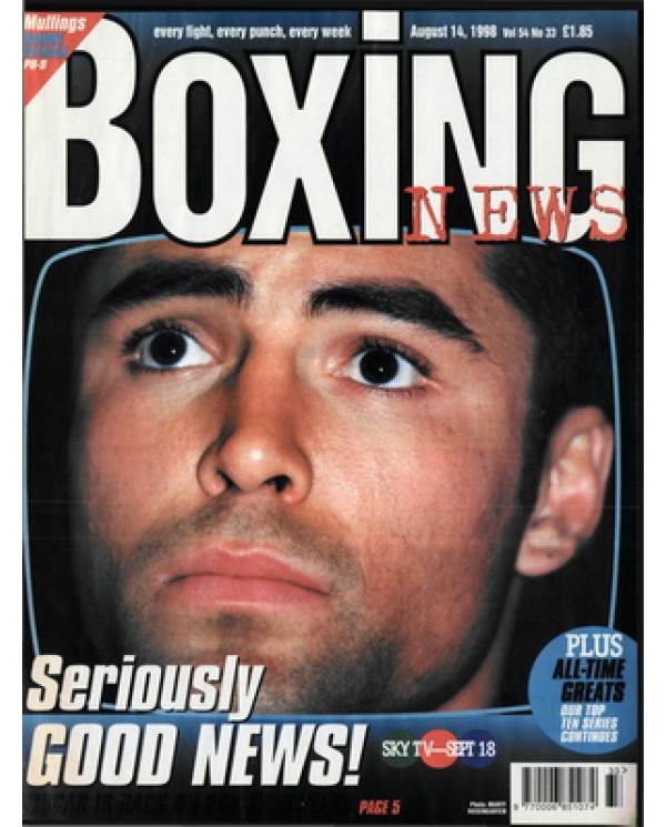 Boxing News magazine 14.8.1998 Download pdf