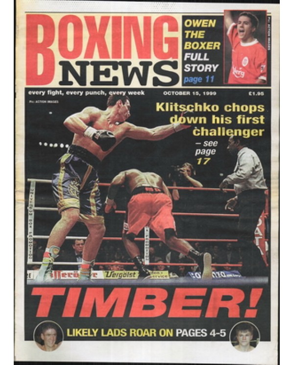 Boxing News magazine 15.10.1999 Download pdf