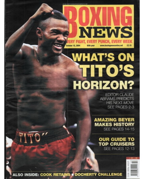 Boxing News magazine 15.10.2004 Download pdf