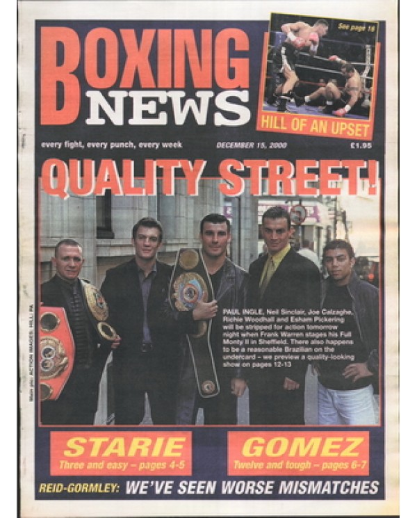 Boxing News magazine 15.12.2000 Download pdf