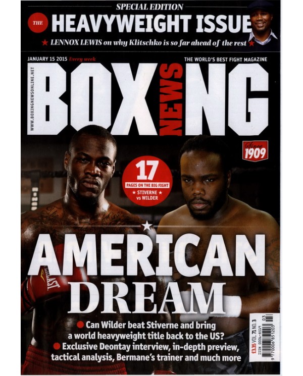 Boxing News magazine 15.1.2015 Download pdf