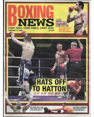 Boxing News magazine 15.2.2002 Download pdf