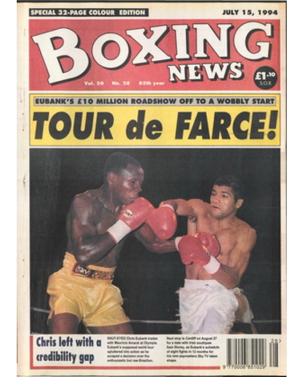 Boxing News magazine 15.7.1994 Download pdf