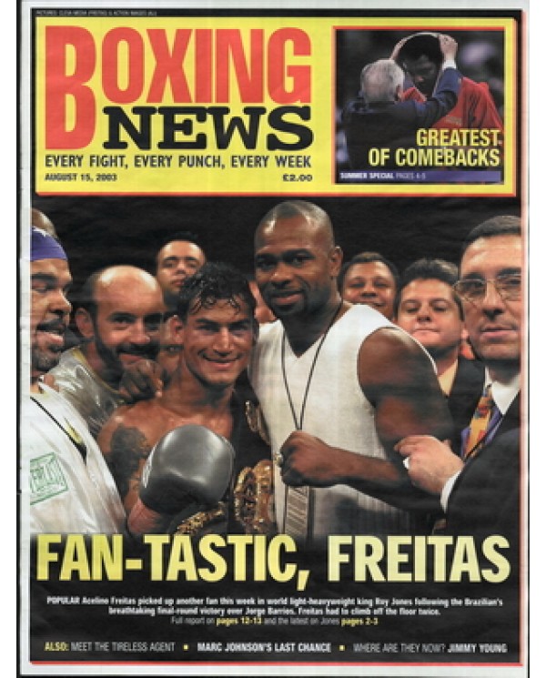 Boxing News magazine 15.8.2003 Download pdf